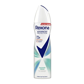 РЕКСОНА ADVANCED ДЕЗОДОРАНТ СПРЕЙ ДАМСКИ SHOWER FRESH 150МЛ