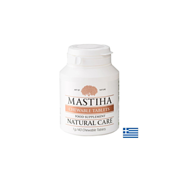 Добро храносмилане - Мастиха, 250 mg х 40 дъвчащи таблетки Mastiha