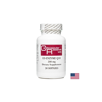 Co-Enzyme Q10 / Коензим Q10, 30 капсули Ecological Formulas