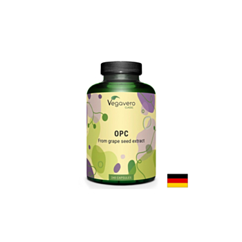 Екстракт от гроздово семе с OPC (350 mg) – Антиоксидантна защита и кръвоносни съдове, 240 капсули