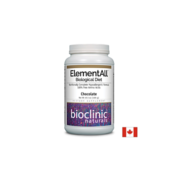 Елементна диета - ElementAll Biological Diet с вкус на шоколад, 1404 g прах Natural Factors