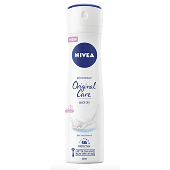 НИВЕА ДЕЗОДОРАНТ СПРЕЙ ДАМСКИ ORIGINAL CARE 150МЛ 84168 В