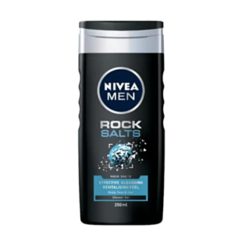 НИВЕА ДУШ ГЕЛ МЕН ROCK SALTS 3 В 1 250МЛ 84084 В