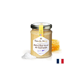 Honey & fleur de sel de Guérande - Мед и морска сол, 230 g
