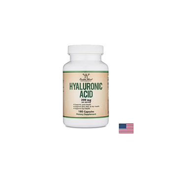 Hyaluronic acid - Хиалуронова киселина, 180 капсули Double Wood