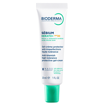 БИОДЕРМА СЕБИУМ КЕРАТО+ SPF30 ЗАЩИТЕН ГЕЛ КРЕМ ПРОТИВ НЕСЪВЪРШЕНСТВА 30МЛ