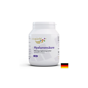 Красива коса и кожа - Хиалуронова киселина, 100 mg + витамин С, 100 капсули
