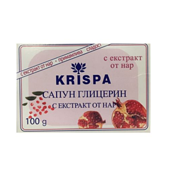 САПУН КРИСПА SEIFE ГЛИЦЕРИН + НАР 100ГР.