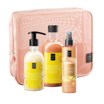 LAVISH CARE КОМПЛЕКТ FRESH SQEEZED BLISS ЛОСИОН+ДУШ ГЕЛ+МИСТ ЗА ТЯЛО