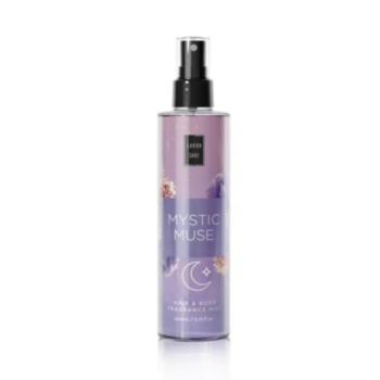 LAVISH CARE БОДИ МИСТ MYSTIC MUSE С АРОМАТ НА СОЧНА КРУША, МАНДАРИНА И БЕРГАМОТ 200МЛ