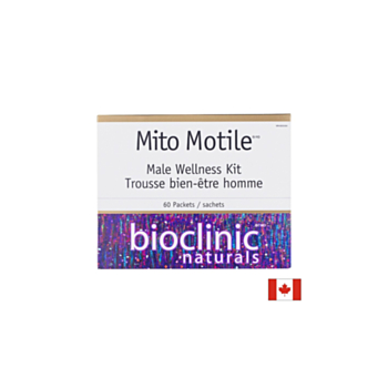 Mito Motile™ Male Wellness Kit/ Фертилитет формула за мъже x 60 пакетчета Natural Factors
