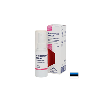 Нервна система - Витамин В-Комплекс спрей за уста с вкус на мента, 30 ml / 200 впръсквания Nordaid