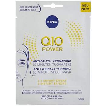 НИВЕА Q10 POWER ЛИСТ МАСКА ПРОТИВ БРЪЧКИ 84921 Х