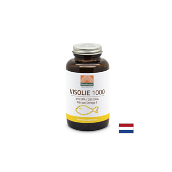 Рибено масло 1000 mg - EPA 350 mg/ DHA 250 mg, 90 капсули Mattisson Healthstyle