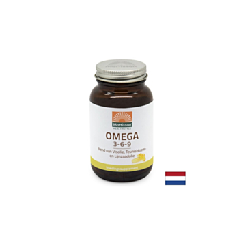 Сърдечна и мозъчна функция - Омега-3-6-9, 60 капсули Mattisson Healthstyle