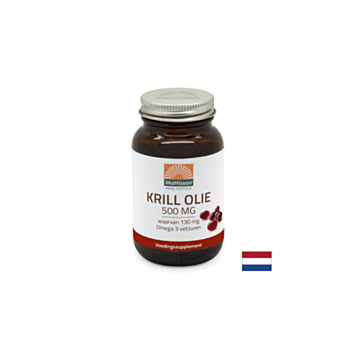 Сърдечно-съдова и нервна система - Крил (масло), 500 mg x 60 капсули Mattisson Healthstyle