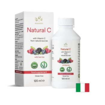 BENESSENCE НАТУРАЛНО ВИТАМИН Ц ОТ АЦЕРОЛА И ШИПКА С ВКУС НА ГОРСКИ ПЛОДОВЕ 120МЛ NATURA66120 Х