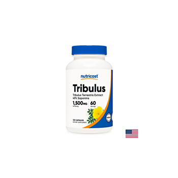 Сексуална и мускулна функция - Трибулус (Tribulus), 120 капсули Nutricost