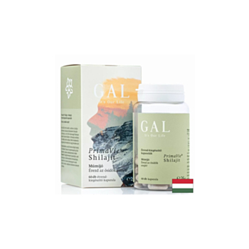 Шилажит PrimaVie® – Енергия, метаболитен баланс и имунна подкрепа, 500 mg, 60 капсули
