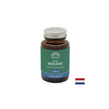 Щитовидна жлеза - Уакаме (водорасли),1000 mgх60 капсули Mattisson Healthstyle
