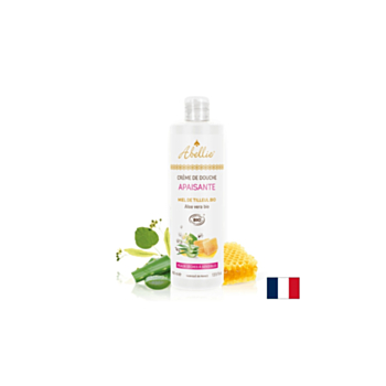 Успокояващ душ за тяло крем с мед и алое вера Organic, 400 ml