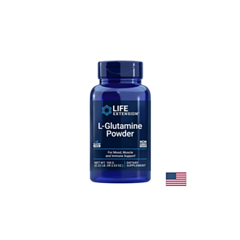 В подкрепа на мускулите и чревната функция - L-Глутамин, 100 g прах
