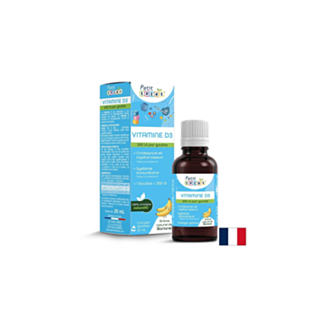 Витамин D3 5 µg – Кости и имунитет за деца, 20 ml капки