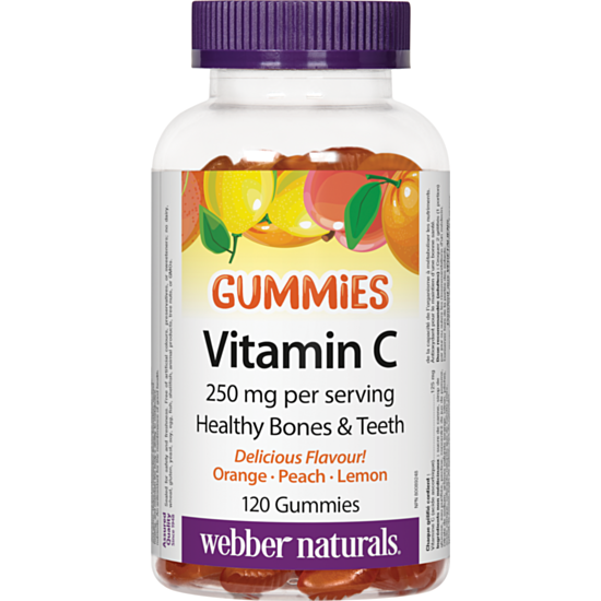 Webber Vitamin C Gummies / ВИТАМИН Ц ЖЕЛИРАНИ ТАБЛ. 125МГ Х 120
