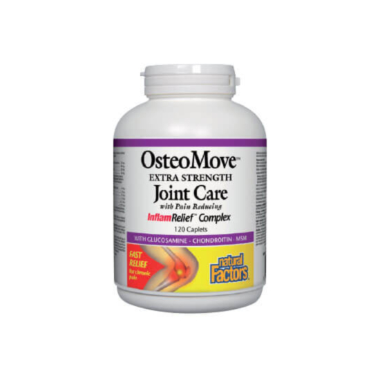 Natural Factors OsteoMove Extra Strength Joint Care / ОстеоМуув супер грижа за ставите капс. x 120
