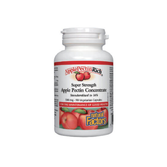 Natural Factors Apple Pectin Concentrate / Ябълков Пектин супер концентрат капс. x 90
