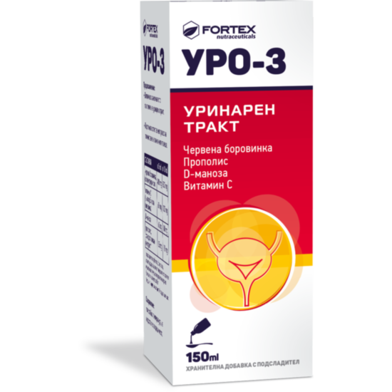 81378 УРО-3 СИРОП 150 МЛ ФОРТЕКС