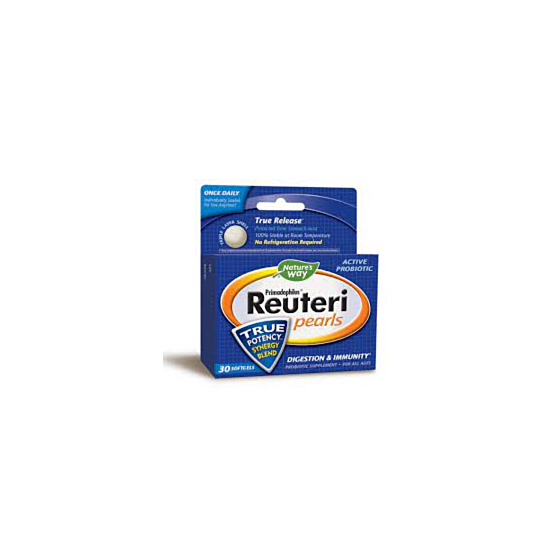 Nature’s Way - Nature’s Way Primadophilus® Reuteri/ Примадофилус® Реутери 1 млрд. активни пробиотици х 30 перли