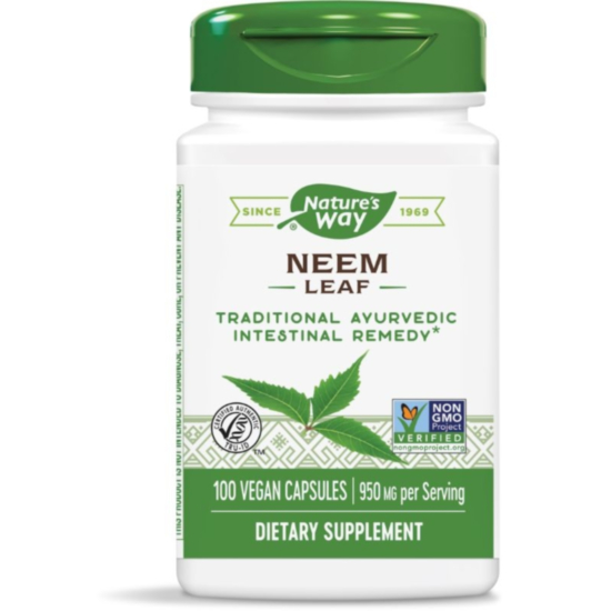 Nature’s Way - Neem Leaf/ Нийм (лист) 475 mg x 100 капсули