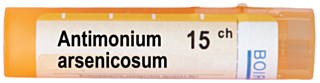 ANTIMONIUM ARSENICOSUM 15 CH