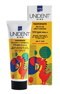 ПАСТА ЗА ЗЪБИ UNIDENT KIDS TOOTHPASTE 500 ppm F 50МЛ