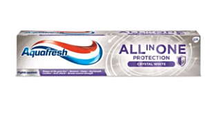 АКВАФРЕШ ПАСТА ЗА ЗЪБИ ALL IN ONE PROTECTION CRYSTAL WHITE 100МЛ