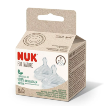 НУК NATURE БИБЕРОН СИЛИКОН S 0М+ Х2БР SOFTER 10124025