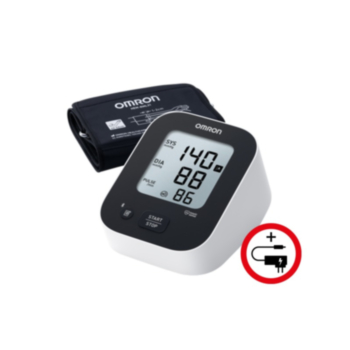 ОМРОН АПАРАТ ЗА КРЪВНО НАЛЯГАНЕ АВТОМАТИЧЕН М2 ПЛЮС КЪНЕКТ + АДАПТОР 