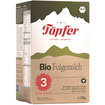 ЛАКТАНА БИО 3 ТЬОПФЕР ПРЕХОДНО МЛЯКО 10+М 600ГР