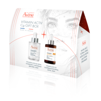 АВЕН КОМПЛЕКТ ХИАЛУРОН АКТИВ B3 СЕРУМ КОНЦЕНТРАТ 30МЛ+ВИТАМИН АКТИВ Cg КОРИГИРАЩ СЕРУМ 30МЛ