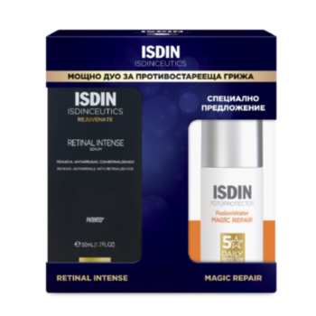 ИСДИН КОМПЛЕКТ RETINAL INTENSE НОЩЕН СЕРУМ 50МЛ+FOTOPROTECTOR FUSION WATER MAGIC REPAIR SPF50 50МЛ