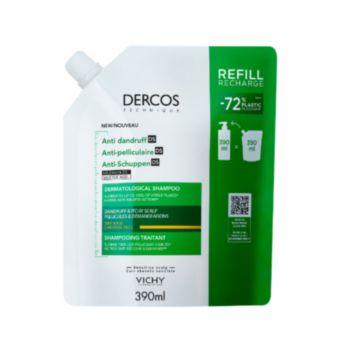 ВИШИ ДЕРКОС ШАМПОАН ПРОТИВ ПЪРХОТ МАЗЕН СКАЛП 390МЛ РЕФИЛ 902830