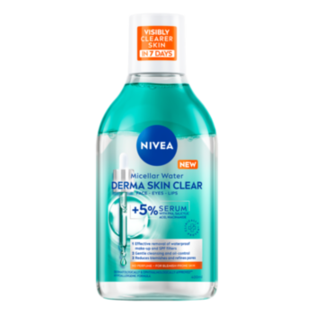 НИВЕА МИЦЕЛАРНА ВОДА DERMA SKIN CLEAR СЪС СЕРУМ 400МЛ 98722