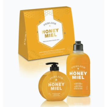 ПЕРЛИЕР КОМПЛЕКТ HONEY MIEL ДУШ ГЕЛ 250МЛ+ТЕЧЕН САПУН 300МЛ
