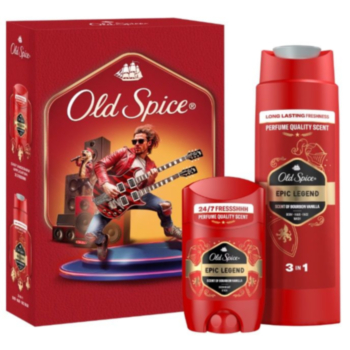 ОЛД СПАЙС КОМПЛЕКТ EPIC LEGEND ДУШ ГЕЛ 250МЛ+ДЕЗОДОРАНТ СТИК 50МЛ