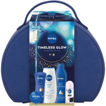 НИВЕА КОМПЛЕКТ TIMELESS GLOW РОЛ ОН 50МЛ+ДУШ ГЕЛ 250МЛ+КРЕМ 100МЛ+КРЕМ 30МЛ+МЛЯКО ЗА ТЯЛО 250МЛ