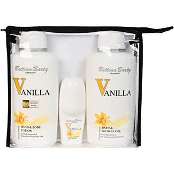 БЕТИНА БАРТИ КОМПЛЕКТ VANILLA ДУШ ГЕЛ 500МЛ+ЛОСИОН ЗА ТЯЛО 500МЛ+РОЛ ОН 50МЛ