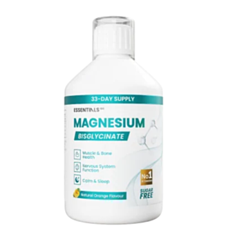 ТЕЧЕН МАГНЕЗИЙ БИСГЛИЦИНАТ 375МГ 500МЛ SWEDISH ESSENTIAL 