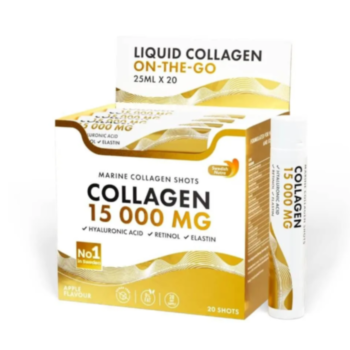 РИБЕН КОЛАГЕН 15 000МГ С РЕТИНОЛ, ХИАЛУРОН И ЕЛАСТИН 20 ФЛАКОНА Х 25МЛ SWEDISH NUTRA 