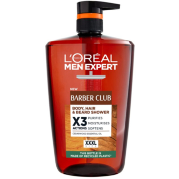 ЛОРЕАЛ МЕН ЕКСПЕРТ ДУШ ГЕЛ BARBER CLUB XXL 1Л